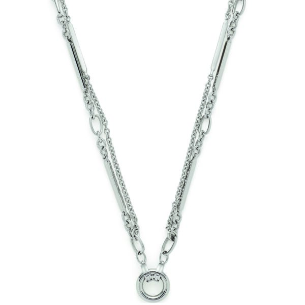 Leonardo Schmuck Halskette 80 Grace Clip&Mix  silber 024932_1
